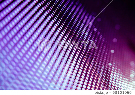 CloseUp LED blurred screen. LED soft focus 68101066