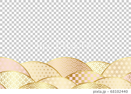 Light Japanese pattern background New Year's card template Light Japanese pattern background New Year's card template 68102440