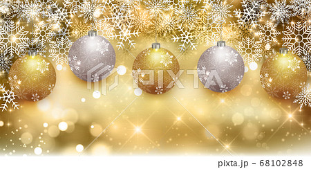 クリスマス 雪 冬 背景 のイラスト素材