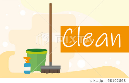 Cleaning products poster 68102868