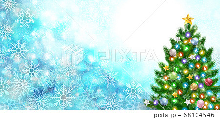 クリスマス 雪 冬 背景 のイラスト素材