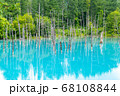 日本，北海道，青い池 68108844