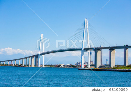 日本海側最大の斜張橋 新湊大橋 日本海側最大の斜張橋 新湊大橋 68109099