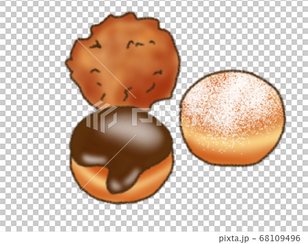 Bite Donut Stock Illustration