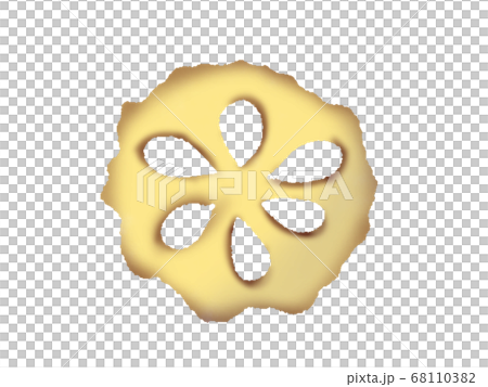 れんこんの天ぷら(主線なし) 68110382