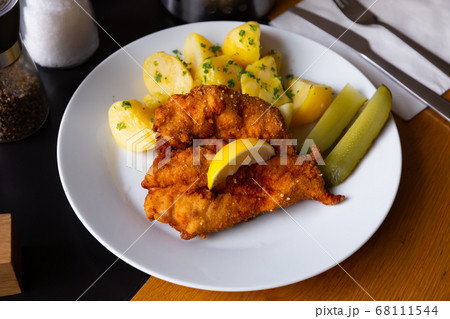 Chicken cutlet in breading Chicken cutlet in breading 68111544