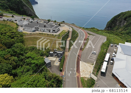 道の駅夕陽ヶ丘そとめの上空から 68113514