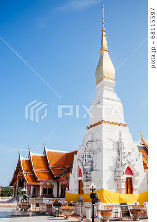 Wat phra that choeng chum, most sacred temple of Sakon Nakhon, Thailand 68115597