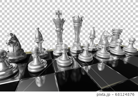チェス Cg 透過素材 のイラスト素材
