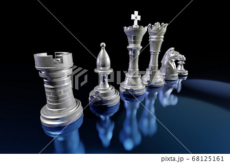 チェス 駒メイン Cg のイラスト素材