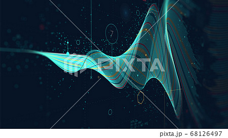 Futuristic business analytics big data visualization digital, financial investment and economic growth concept, monitor screen in perspective Futuristic business analytics big data visualization digital, financial investment and economic growth concept, monitor screen in perspective 68126497