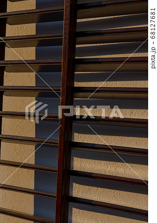 Wooden blinds closeup 68127681