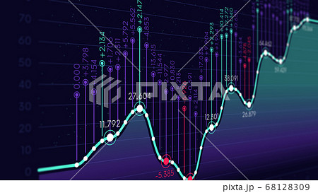 Business analyzing financial statistics display, data visualization, background, monitor screen in perspective Business analyzing financial statistics display, data visualization, background, monitor screen in perspective 68128309