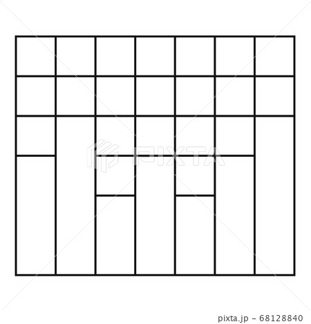 New graph icon vector thin line 68128840