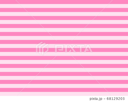 パステルピンク ボーダー1のイラスト素材