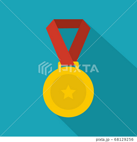 Medal icon vector flat Medal icon vector flat 68129256