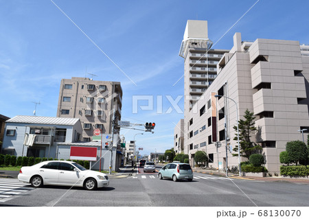 牛久駅西口の街並み 68130070