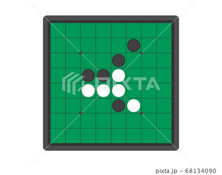 オセロゲームのイラスト 68134090
