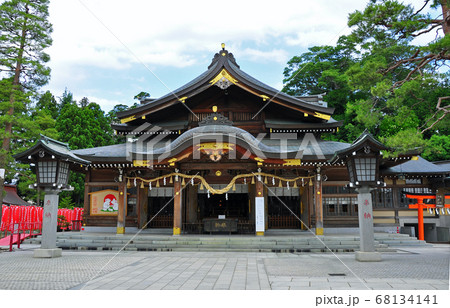 岩沼市　竹駒神社　社殿 68134141