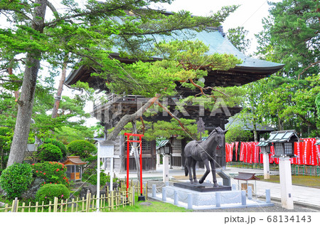竹駒神社　御神馬像 68134143