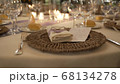 table tiling at the wedding at the restaurant 68134278