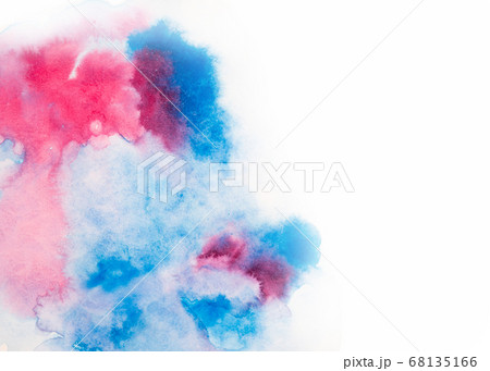 水彩絵の具の写真素材
