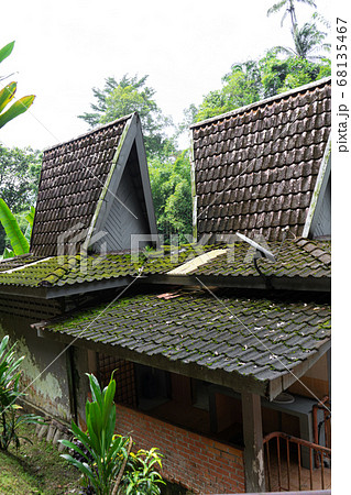 Unusual architecture of small houses with high Unusual architecture of small houses with high 68135467