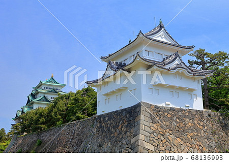 【愛知県】名古屋城大天守と西南隅櫓 68136993