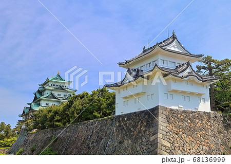 【愛知県】名古屋城大天守と西南隅櫓 68136999