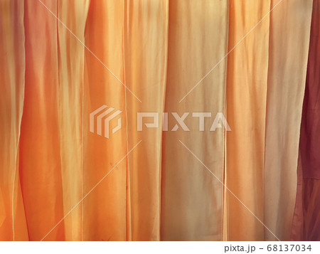 Yellow robe in many Earth tone for monk. 68137034