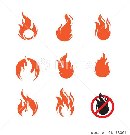 flame icon fire vector design flame icon fire vector design 68138061