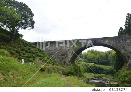 通潤橋（熊本県上益城郡山都町） 68138274