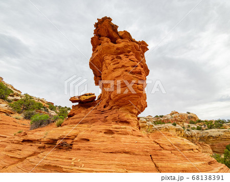 Beautiful landscape along the Cassidy Arch Trail 68138391
