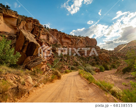 Beautiful landsacpe along the Capitol Gorge Road 68138555