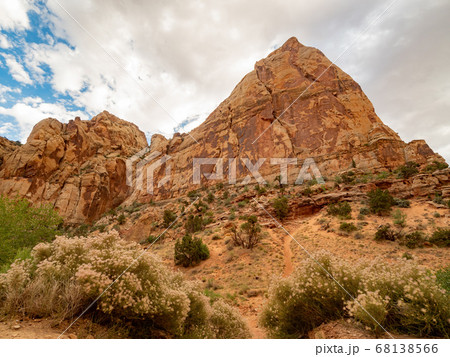 Beautiful landsacpe along the Capitol Gorge Road 68138566