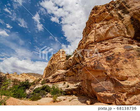 Beautiful landscape around the Hickman Bridge Beautiful landscape around the Hickman Bridge 68138736