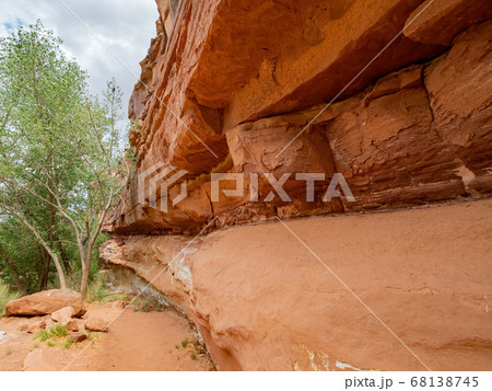Beautiful landscape around the Hickman Bridge Beautiful landscape around the Hickman Bridge 68138745