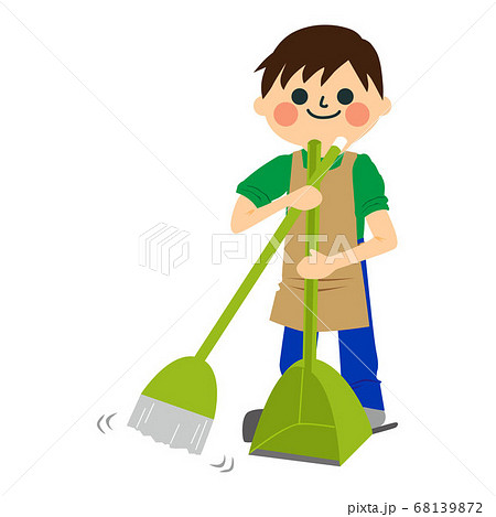 家事をする男性 家事をする男性 68139872