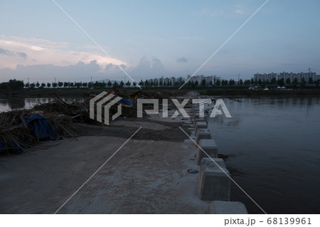 破壊 災害 浸水 68139961