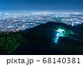 日本，札幌，藻岩山からの夜景 68140381