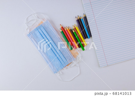 School supplies education back to school pandemic 68141013