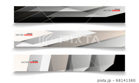set banner abstract background . vector editable 68141360