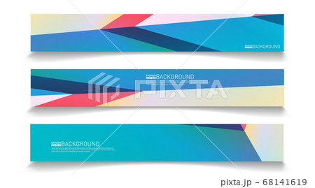 Modern web banner background. abstract vector Modern web banner background. abstract vector 68141619