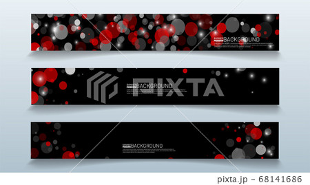 set rectangular banner background. modern abstract set rectangular banner background. modern abstract 68141686