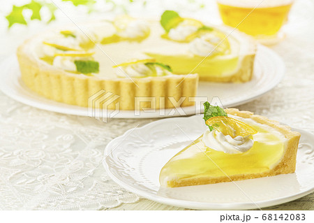 クリアレモンタルト　透明レモンタルト　レモンタルト　クリアゼリー 68142083