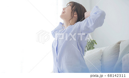 女性 パジャマ 伸びる ストレッチ 女性 パジャマ 伸びる ストレッチ 68142311