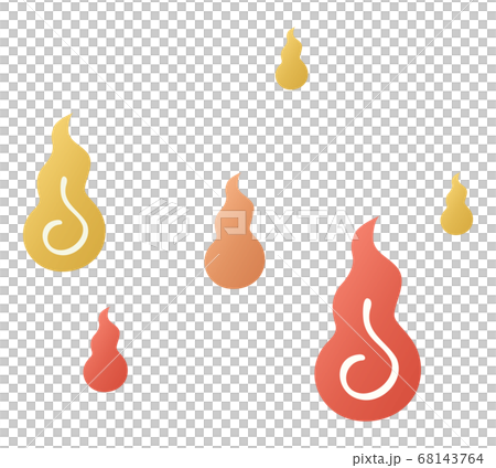 赤い人魂 68143764