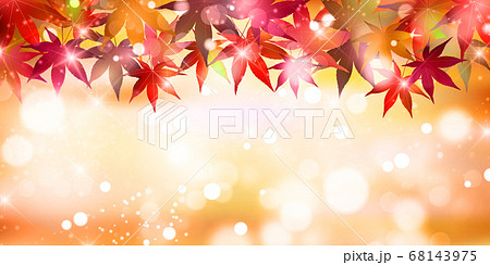 紅葉　もみじ　秋　背景 68143975