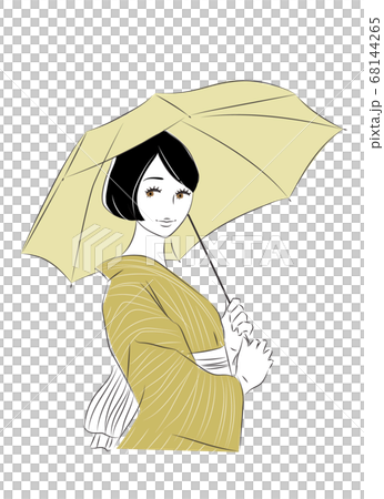 浴衣的女人（陽傘） 68144265