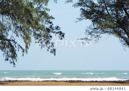 View of Laem Sala beach in Thailand 68144841
